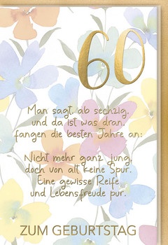 Bill. FZ Floral Spruch 60
