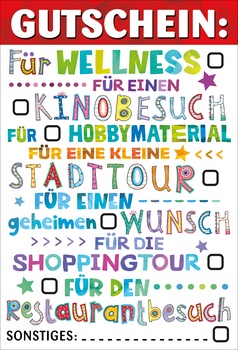 Bill. Gutschein