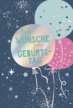 Bill. Geburtstag Ballons