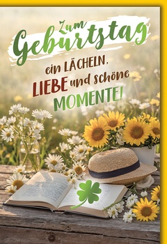 Bill. Geburtstag Blumen
