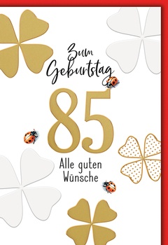 Bill. Geb. Fixzahl Klee 85