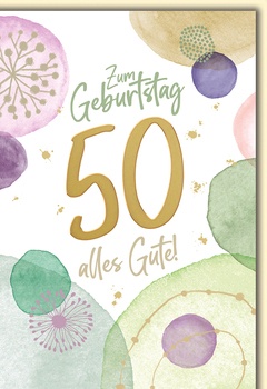 Bill. Geb. Fixzahl Floral 50