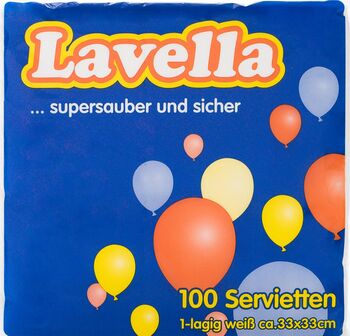 Servietten Lavella / 100er