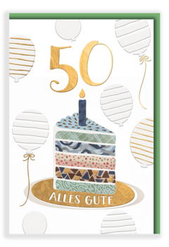 Bill. Fixzahl Torte 50