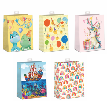 GT Kinder 5 Dess. sort.    L