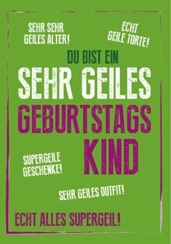 Bill. Geburtstag Schrift Humor