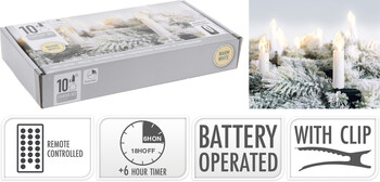 LED Baumkerzen 10er