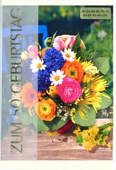 Bill. Fixzahl Blumen 50