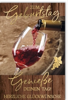 Bill. Geb. Rotwein
