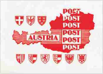 Austria Post Briefpapier