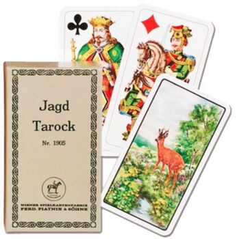 Jagdtarock Karten 54 Bl.