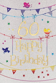 Bill. Fixzahl Glitter  60