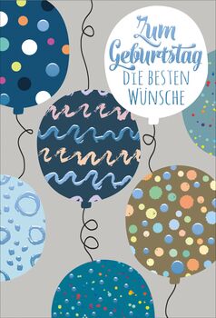 Bill. Geburtstag Luftballon