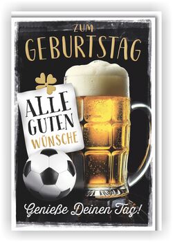 Bill. Geburtstag Bier