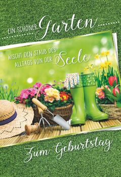 Bill. Geburtstag Garten