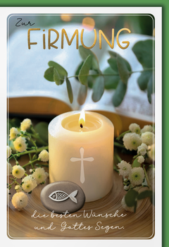Bill. Firmung Kerze
