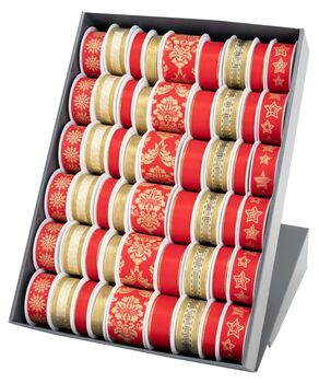 Zierband Display Spulen/54