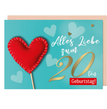 Bill. FZ Herz quer 20