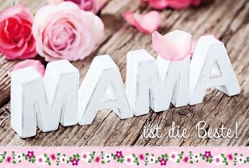 Bill. Muttertag Mama quer