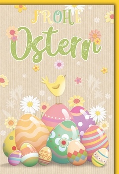 Bill. Ostern Kraftpapier