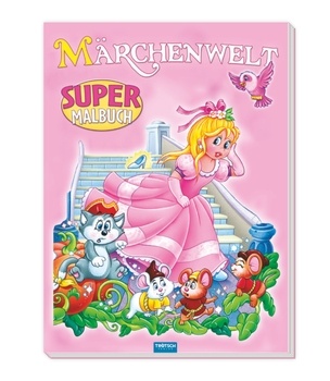 Supermalbuch Märchenwelt 48 S.
