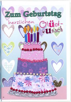 Bill. Geburtstag Torte