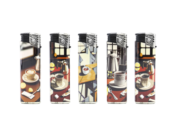 Feuerzeug Turbo Coffee