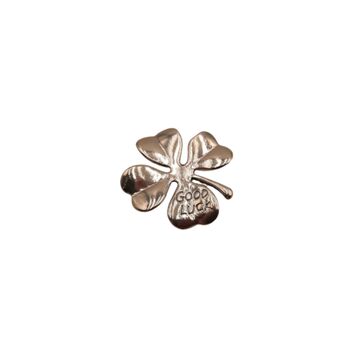 Metall Klee gold  2,5cm