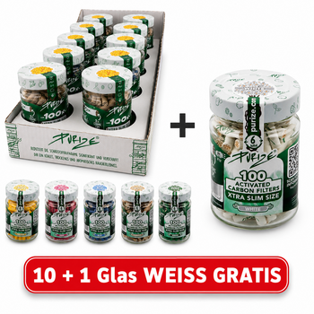 PURIZE® Aktivkohlefilter/Glas