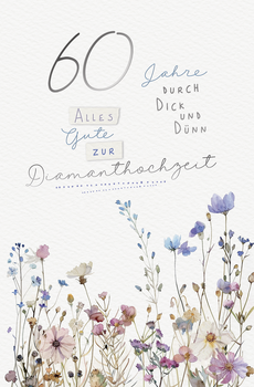 Bill. Diamant Hochzeit