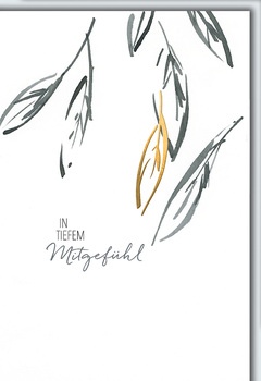 Bill. Trauer Blätter