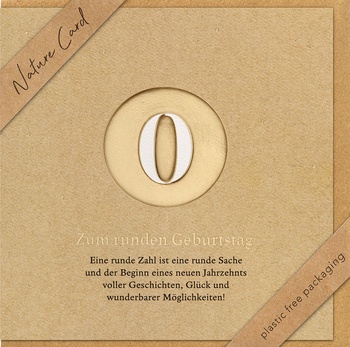 Bill. NC Geburtstag 15,5x15,5