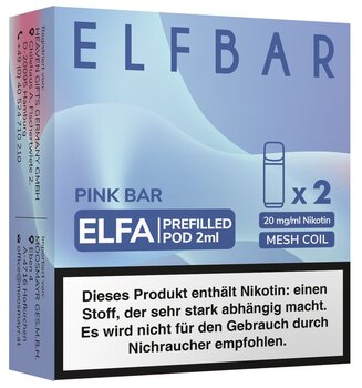 ELFA Pods Pink Bar