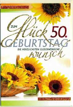 Bill. Fixzahl Sonnenblume 50