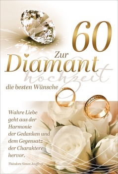 Bill. Diamant Hochzeit