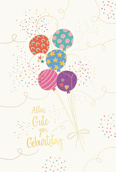 Bill. Geburtstag Ballons