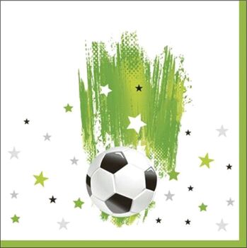 Servietten 33/33 Fußball