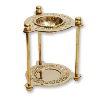 Weihrauch Stövchen messing