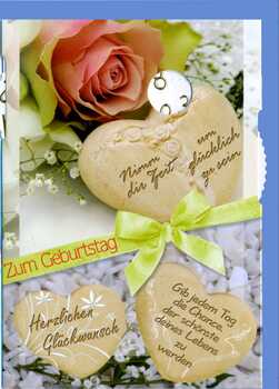 Bill. Drehzahl Herz Rose
