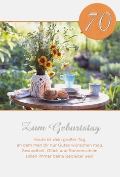 Bill. Fixzahl Blumenserie 70