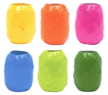 Zierband Ei Neonlack 7 mm /25