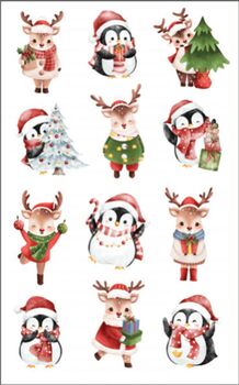 Whn-Sticker Winter/Weihnachten