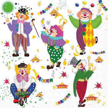 Servietten 33/33 Carnival