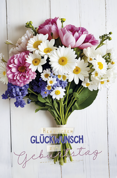 Bill. Gebtg. Blumenstrauß