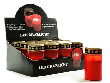 LED Grablicht im Display