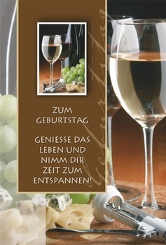 Bill. Geburtstag Wein