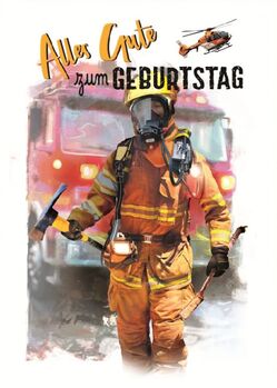 Bill. Geburtstag Feuerwehr
