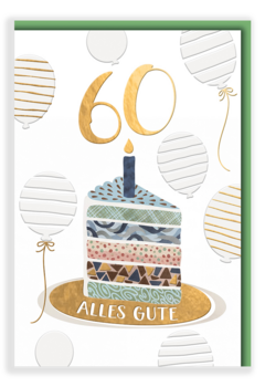 Bill. Fixzahl Torte 60