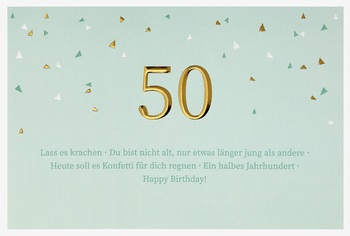 Bill. Fixzahl Spruch quer 
