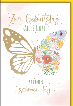 Bill. Geb. Schmetterling
